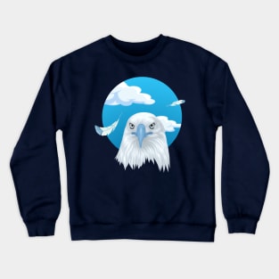 Blue Eagle Circle Crewneck Sweatshirt